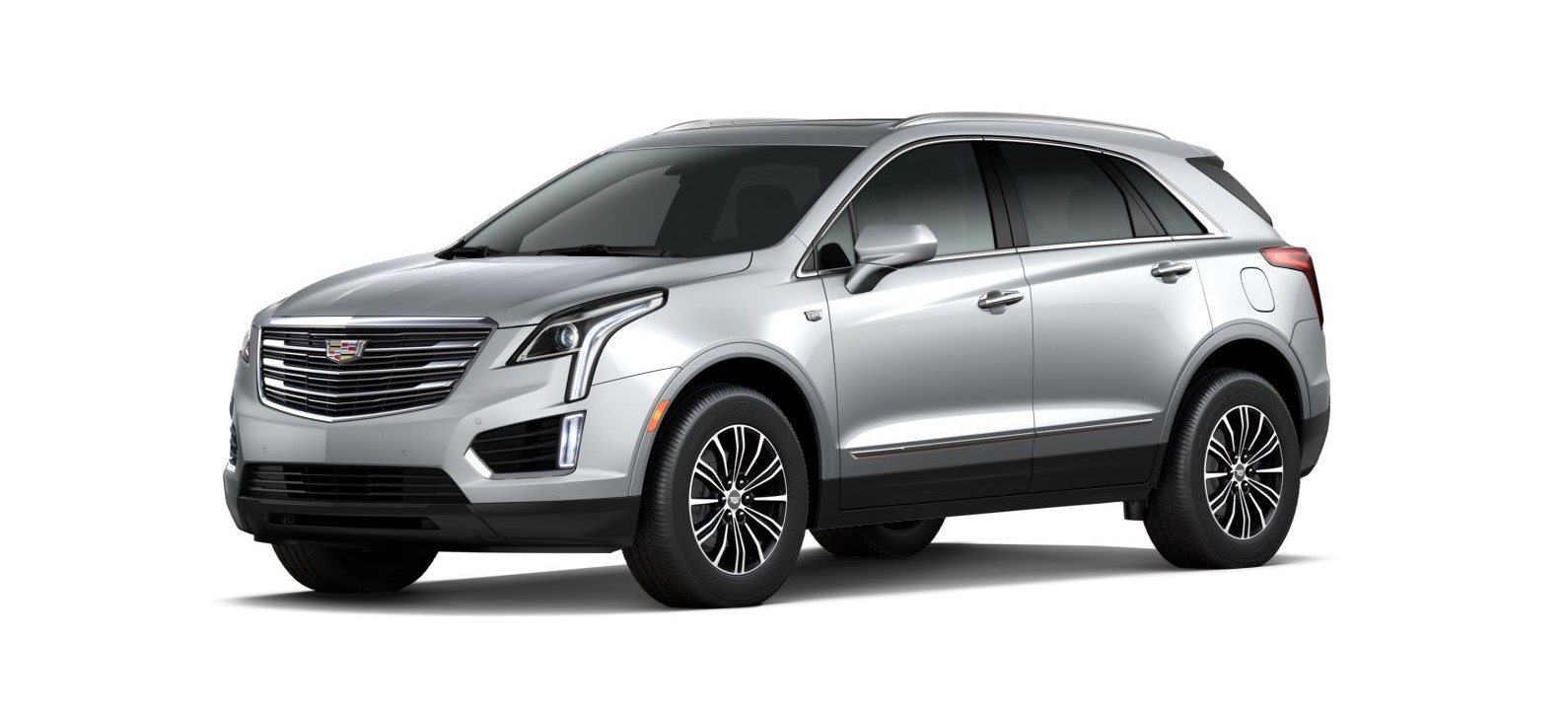 2019 Cadillac XT5 Luxury Front Silver Exterior
